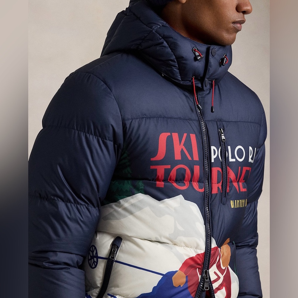 Polo Ralph Lauren –‎ Unisex The Gorham Ski-Print Down Jacket - Picture 5 of 6